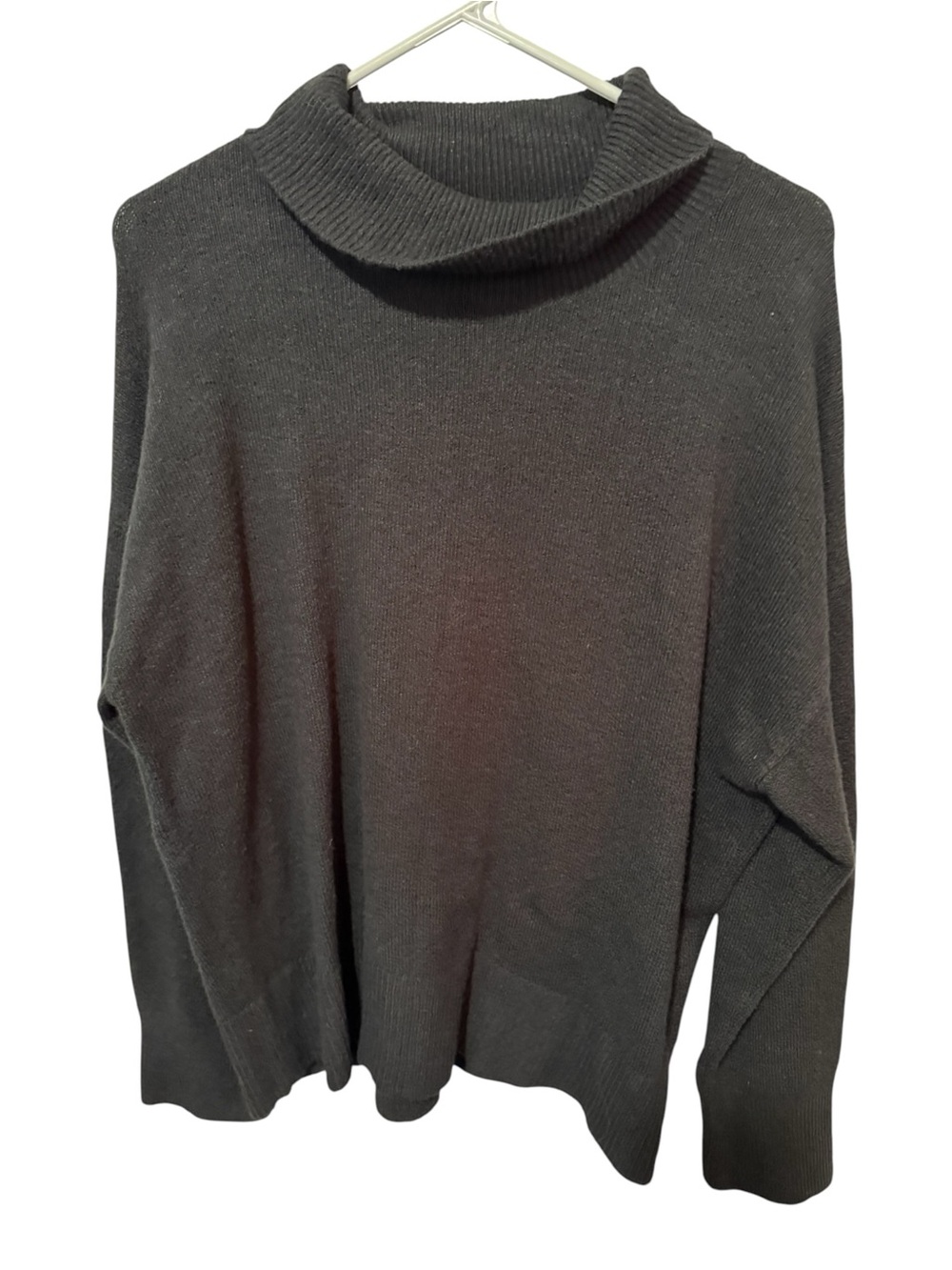 Treasure & Bond Black Mock Neck Turtleneck Sweater Size M